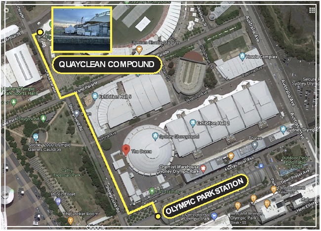 Quayclean Compound Location Map